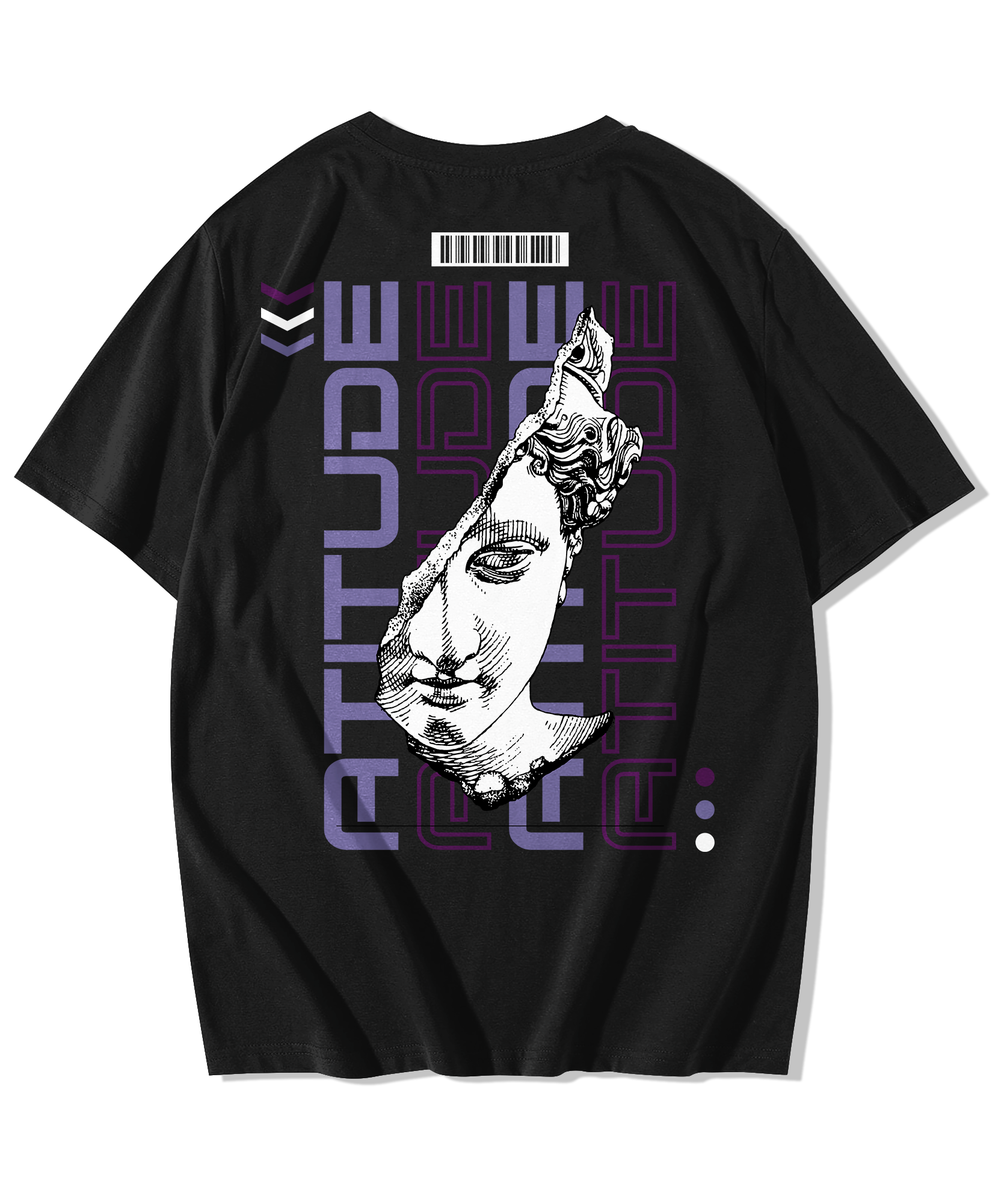 Alfaq Attitude Oversized T-Shirt - Alfaq